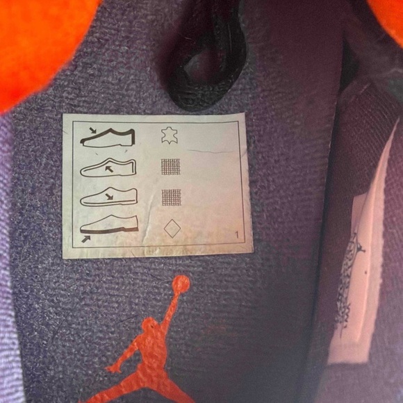 Air Jordan 4 Retro Canyon Purple Size 10.5 W / 9M AQ9129-500 Women’s Shoes Rare - Picture 6 of 11